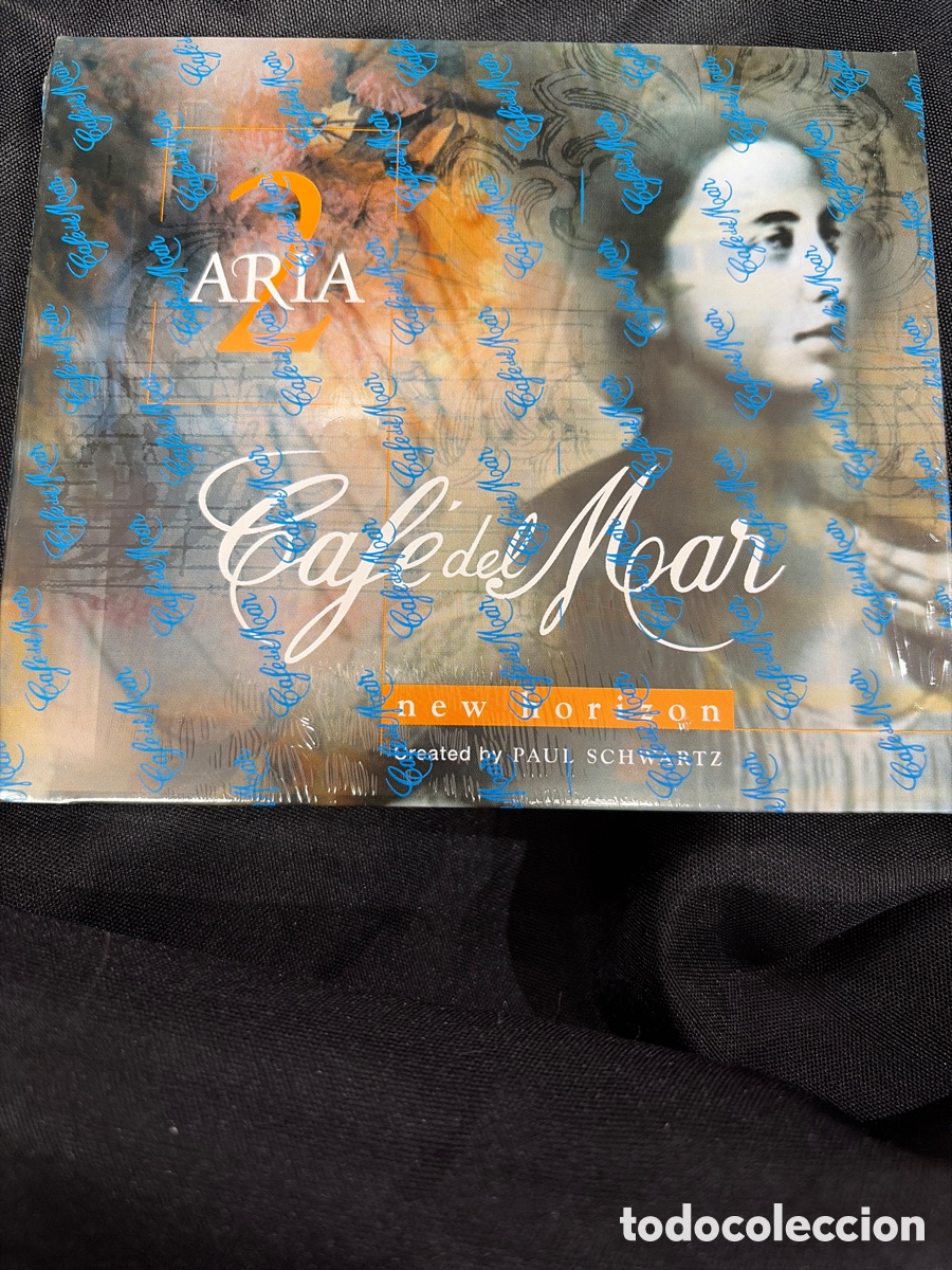 CDs de m&uacute;sica: CAFE DEL MAR - ARIA 2 NEW HORIZON - PAUL SCHWARTZ CD ALBUM PRECINTADO