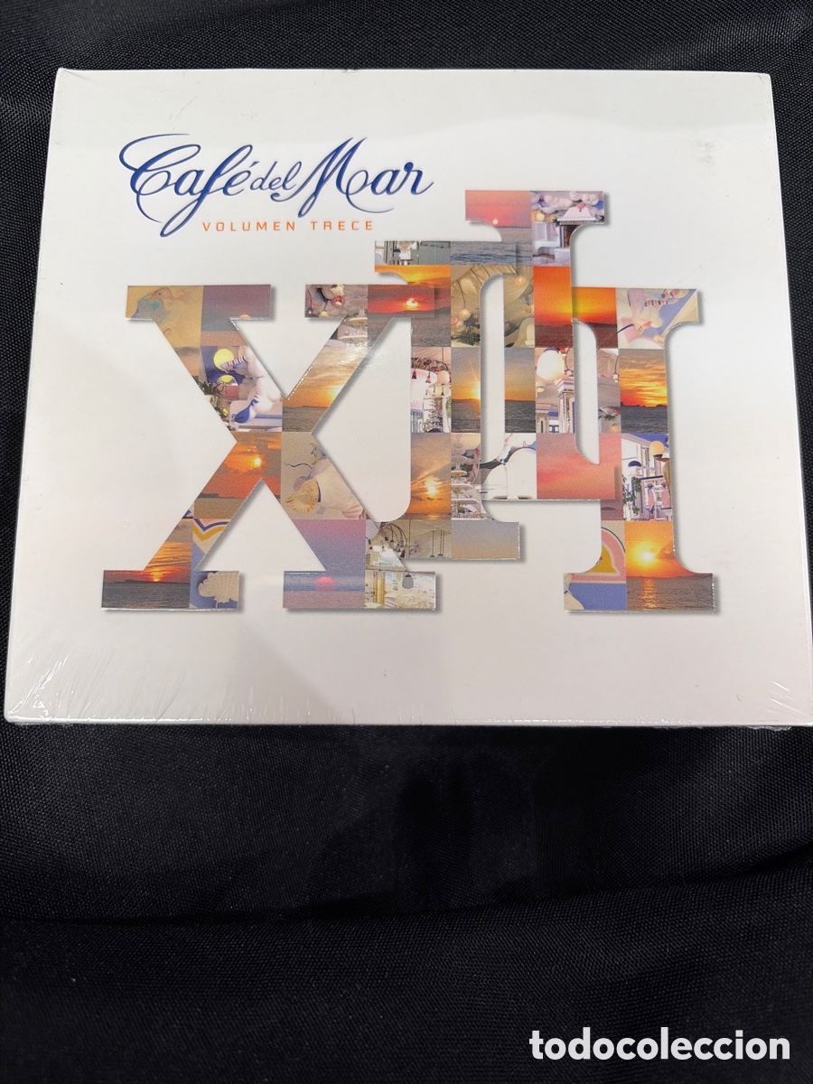 CDs de m&uacute;sica: CAFE DEL MAR - VOLUMEN TRECE - VOL. 13 CD ALBUM DOBLE PRECINTADO - LA CAINA, DAB, GELKA....