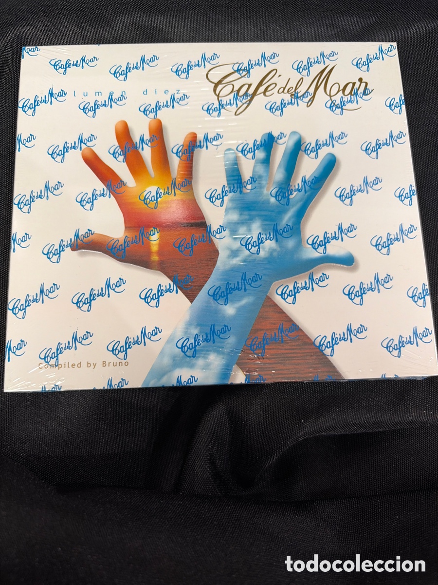 CDs de m&uacute;sica: CAFE DEL MAR - VOLUMEN DIEZ , VOL. 10 - CD ALBUM PRECINTADO DAB + NACHO SOTOMAYOR + VARGO