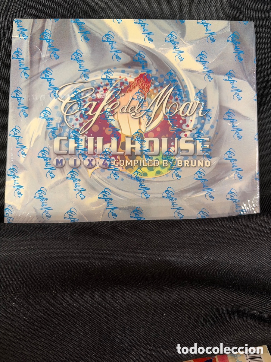 CDs de m&uacute;sica: CAFE DEL MAR - CHILLHOUSE MIX 4 - BRUNO. CD ALBUM DOBLE PRECINTADO - AYA, MARTINEZ, YOYO