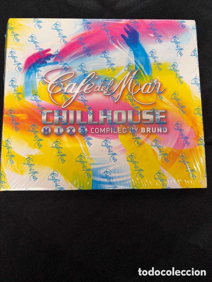 CDs de m&uacute;sica: CAFE DEL MAR - CHILLHOUSE MIX 3 BRUNO - SOLAR HOUSE, SERJAYE, KHAIMAR CD ALBUM PRECINTADO