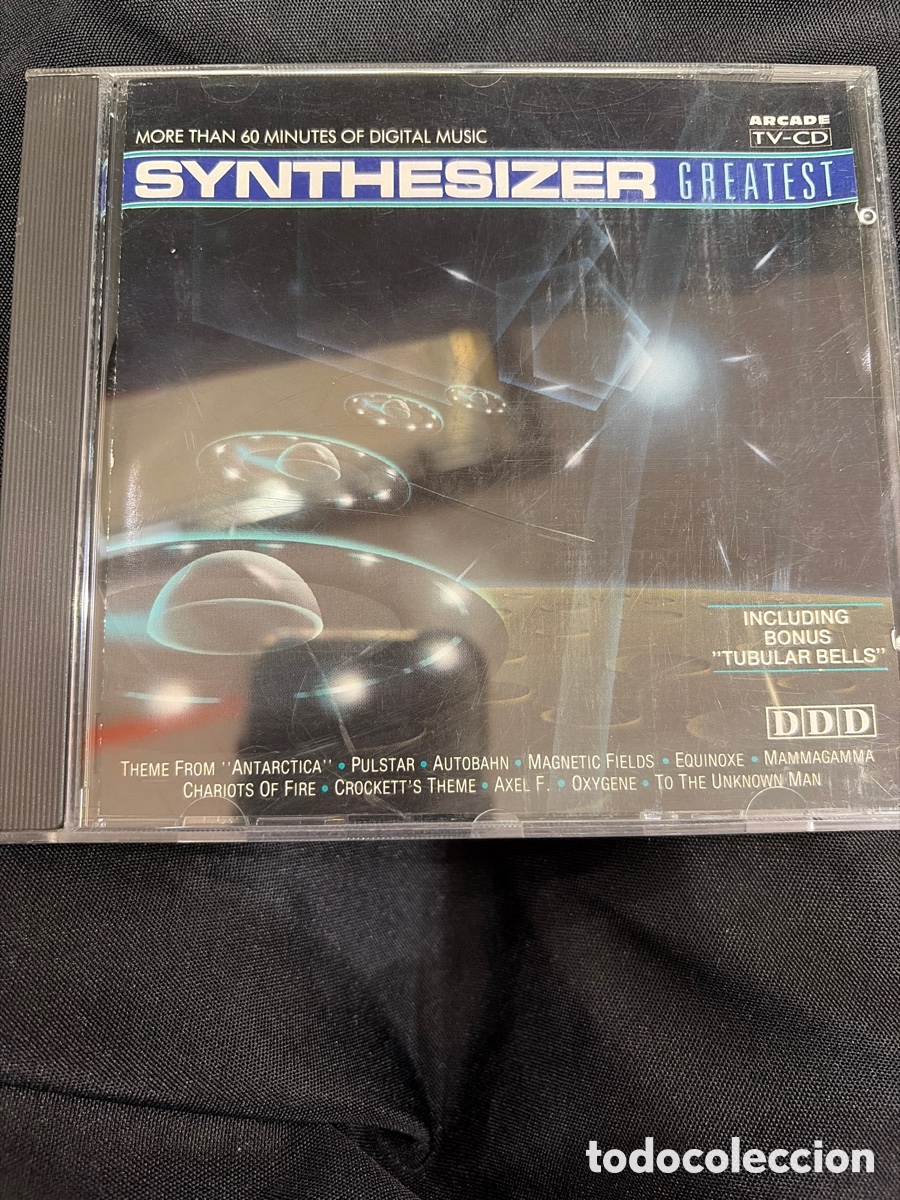 CDs de m&uacute;sica: SYNTHESIZER GRETATEST - PULSTAR + AUTOBAHN + EQUINOXE + OXYGENE ETC.. CD ALBUM