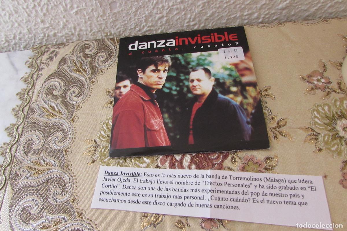 CDs de m&uacute;sica: DANZA INVISIBLE - &iquest;CUANTO, CUANTO? - CD SINGLE CADENA 100