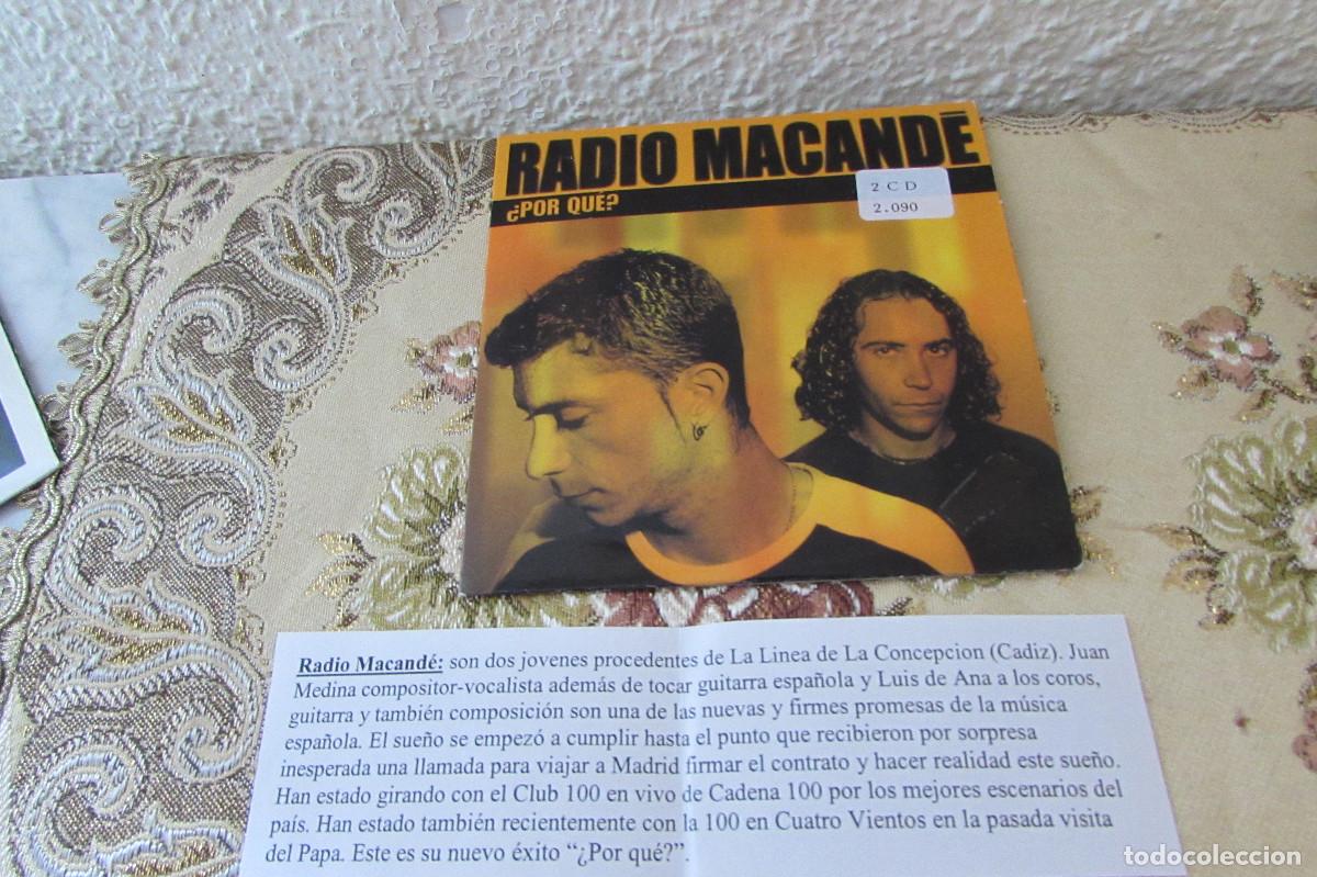 CDs de m&uacute;sica: Radio Macande &ndash; &iquest;Por Qu&eacute;? CD SINGLE CADENA 100