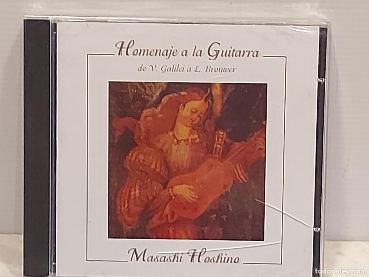 CDs de m&uacute;sica: MASASHI HOSHINO | HOMENAJE A LA GUITARRA | DE V. GALILEI A L. BROUWER | CD 2001