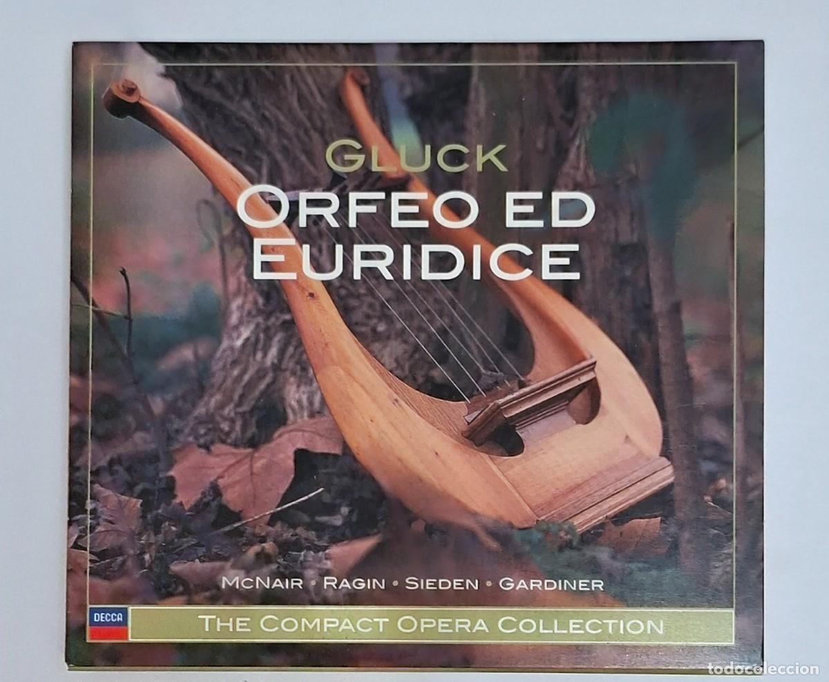 CDs de m&uacute;sica: GLUCK: ORFEO ED EURIDICE (Dirige: John Eliot Gardiner / 2 cd audio-DECCA)