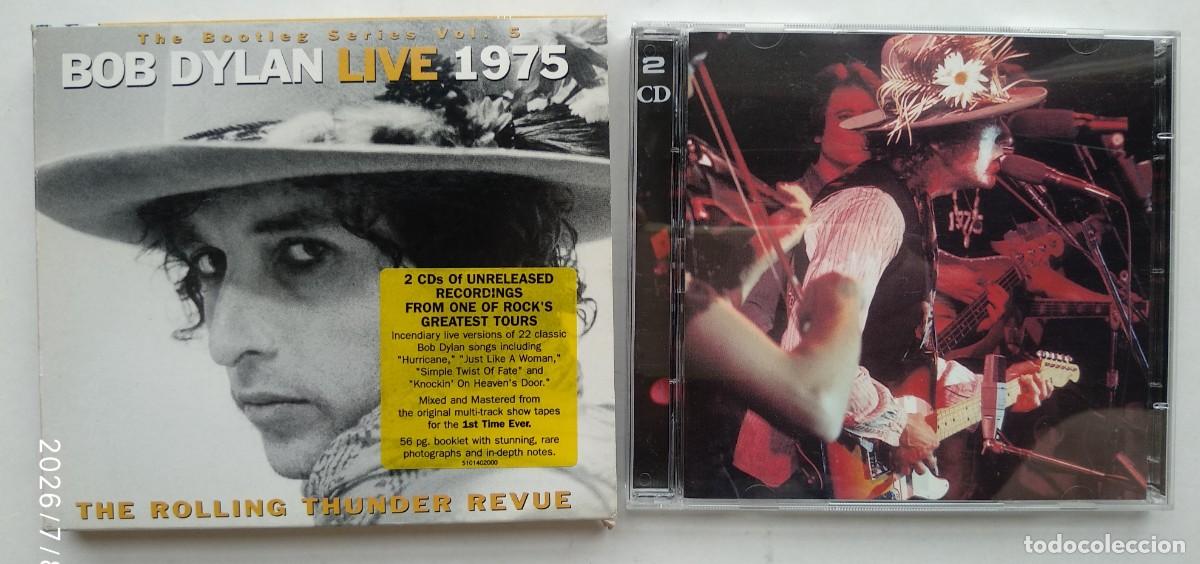 CDs de m&uacute;sica: BOB DYLAN CAJA 2 CD + LIBRETO LIVE 1975 THE ROLLING THUNDER REVUE