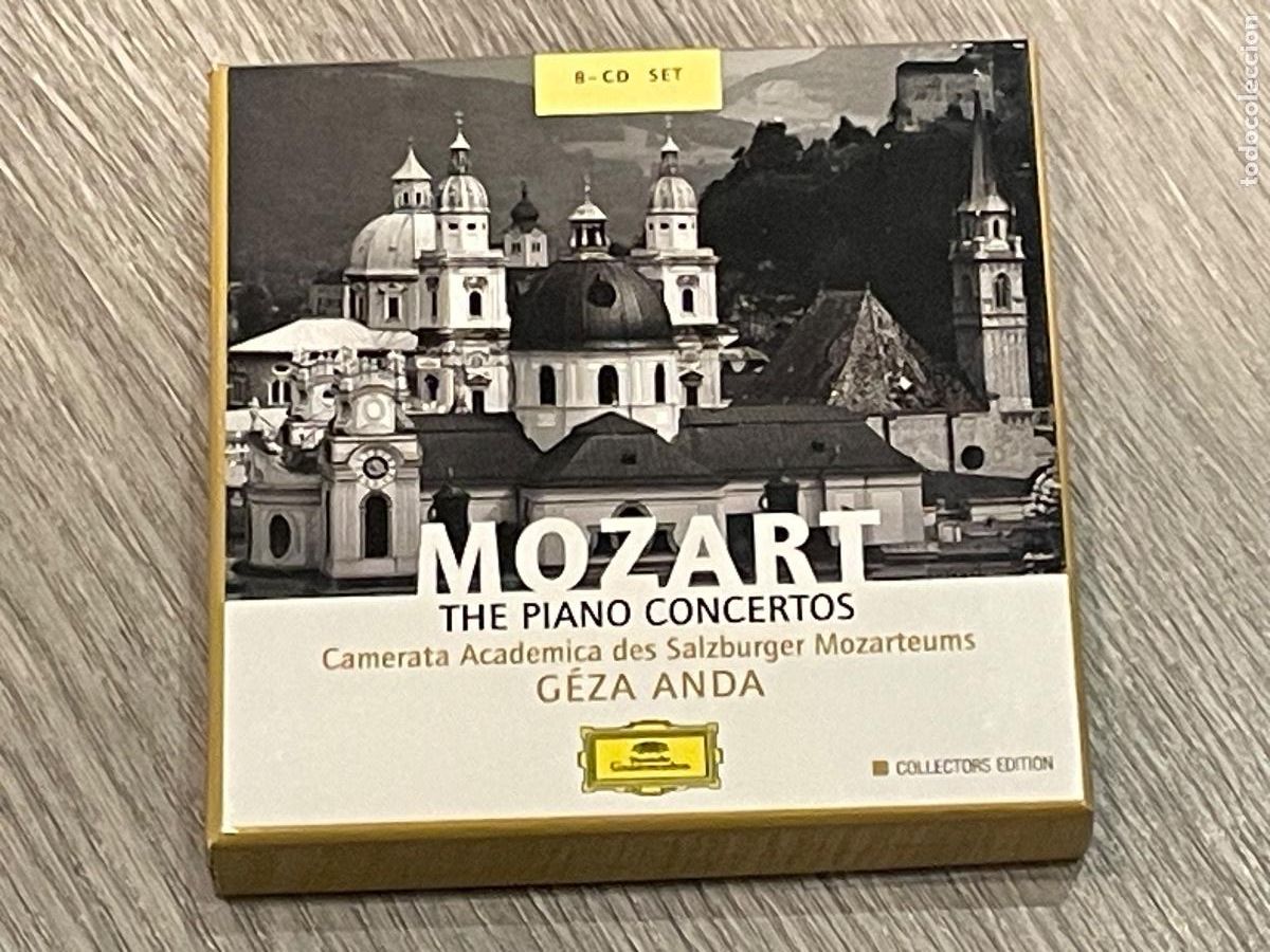 CDs de m&uacute;sica: MOZART - THE PIANO CONCERTOS . CAMERATA ACAD.SALZ.MOZARTEUM GEZA ANDA - DG 2001 CAJA 8 CD