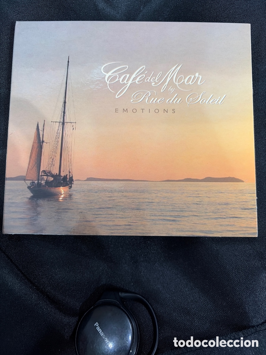 CDs de m&uacute;sica: CAFE DEL MAR - RUE DU SOLEIL - EMOTIONS CD ALBUM RARO
