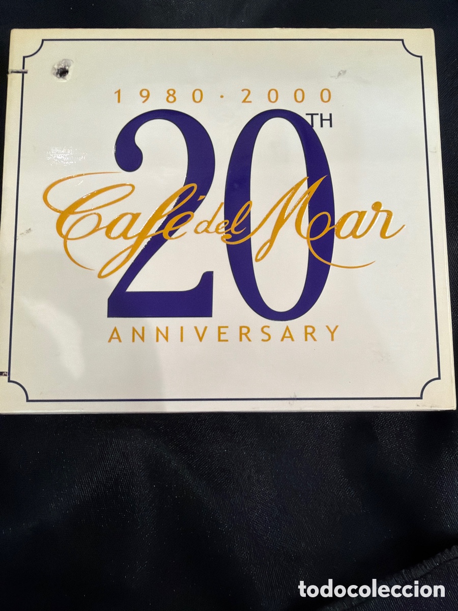 CDs de m&uacute;sica: CAFE DEL MAR - 20 ANNIVERSARY CD ALBUM DOBLE , NIMBUS, JEAN MICHEL JARRE, FLUFF YPEY