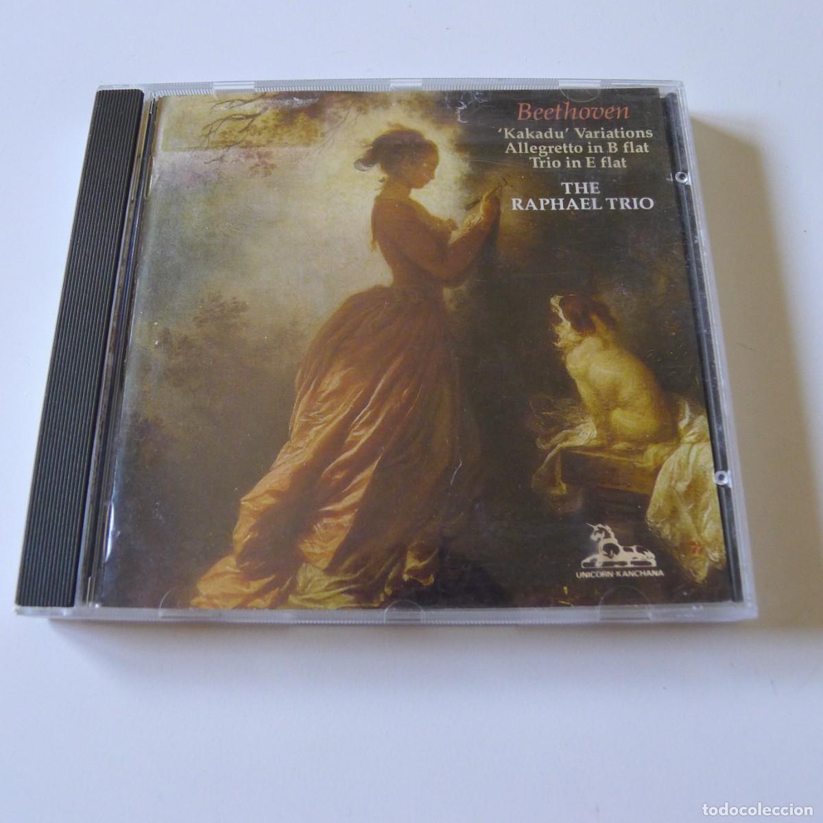 CDs de m&uacute;sica: Beethoven - The Raphael Trio &ndash; 'Kakadu' Variations / Allegretto In B Flat / Trio In E Flat CD