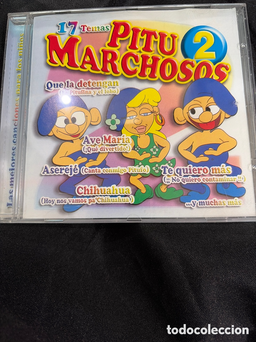 CDs de m&uacute;sica: PITU MARCHOSOS - 17 TEMAS CD ALBUM QUE LA DETENGAN, ASEREJE, AVE MARIA CD ALBUM