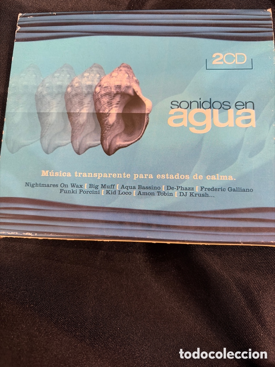 CDs de m&uacute;sica: SONIDOS EN AGUA - MUSICA TRANSPARENTE RELAJACION - DE PHAZZ, DJ KRUSH, KID LOCO CD ALBUM