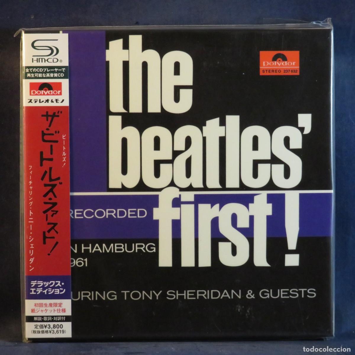 CDs de m&uacute;sica: THE BEATLES FEATURING TONY SHERIDAN &ndash; THE BEATLES' FIRST! - CD VERSI&Oacute;N JAPONESA