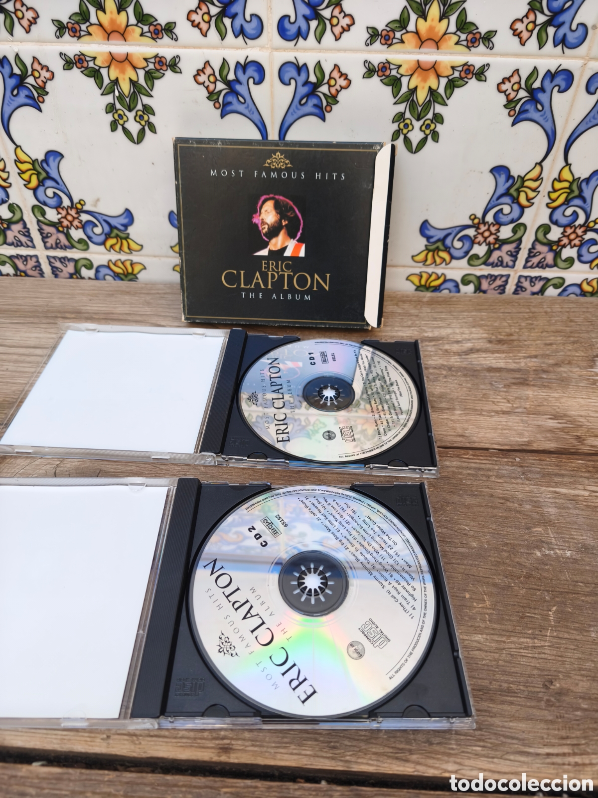 CDs de m&uacute;sica: 2 CDs Eric Clapton - Most Famous Hits - Foto 2