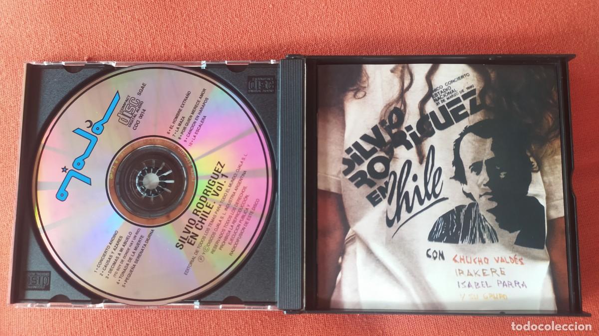 CDs de m&uacute;sica: CD Silvio Rodriguez en Chile (doble CD) - Foto 2
