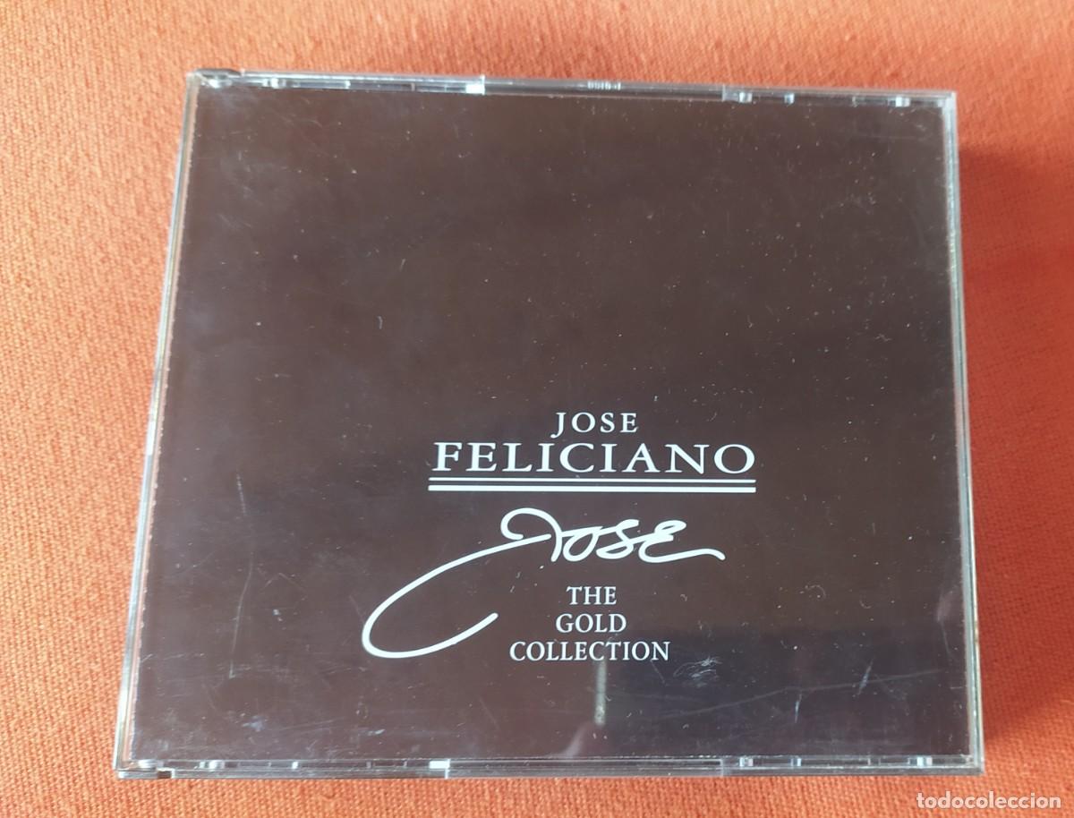 CDs de m&uacute;sica: CD Jos&eacute; Feliciano- The gold collection (doble CD)