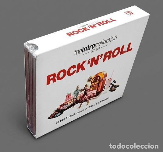 CDs de m&uacute;sica: G876 - [TRIPLE SET BOX - PRECINTADO]. ROCK N ROLL. 60 ESSENTIAL CLASSICS. RECOPILATORIO.
