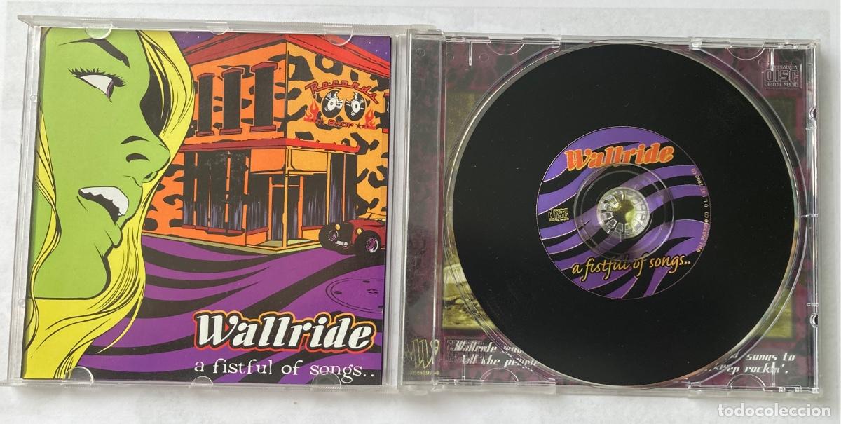 CDs de m&uacute;sica: WALLRIDE CD a fistful of songs..Bronco Bullfrog Records Hardcore Mel&oacute;dico