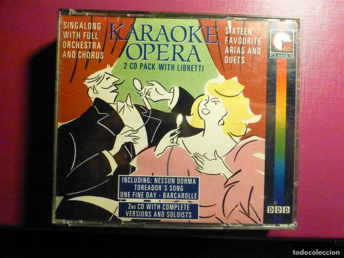 CDs de m&uacute;sica: CD Compact Disc - Doble - 2 CD&acute;s con Libreto - Karaoke Opera - DPCD - A&ntilde;o 1992 - - Foto 1
