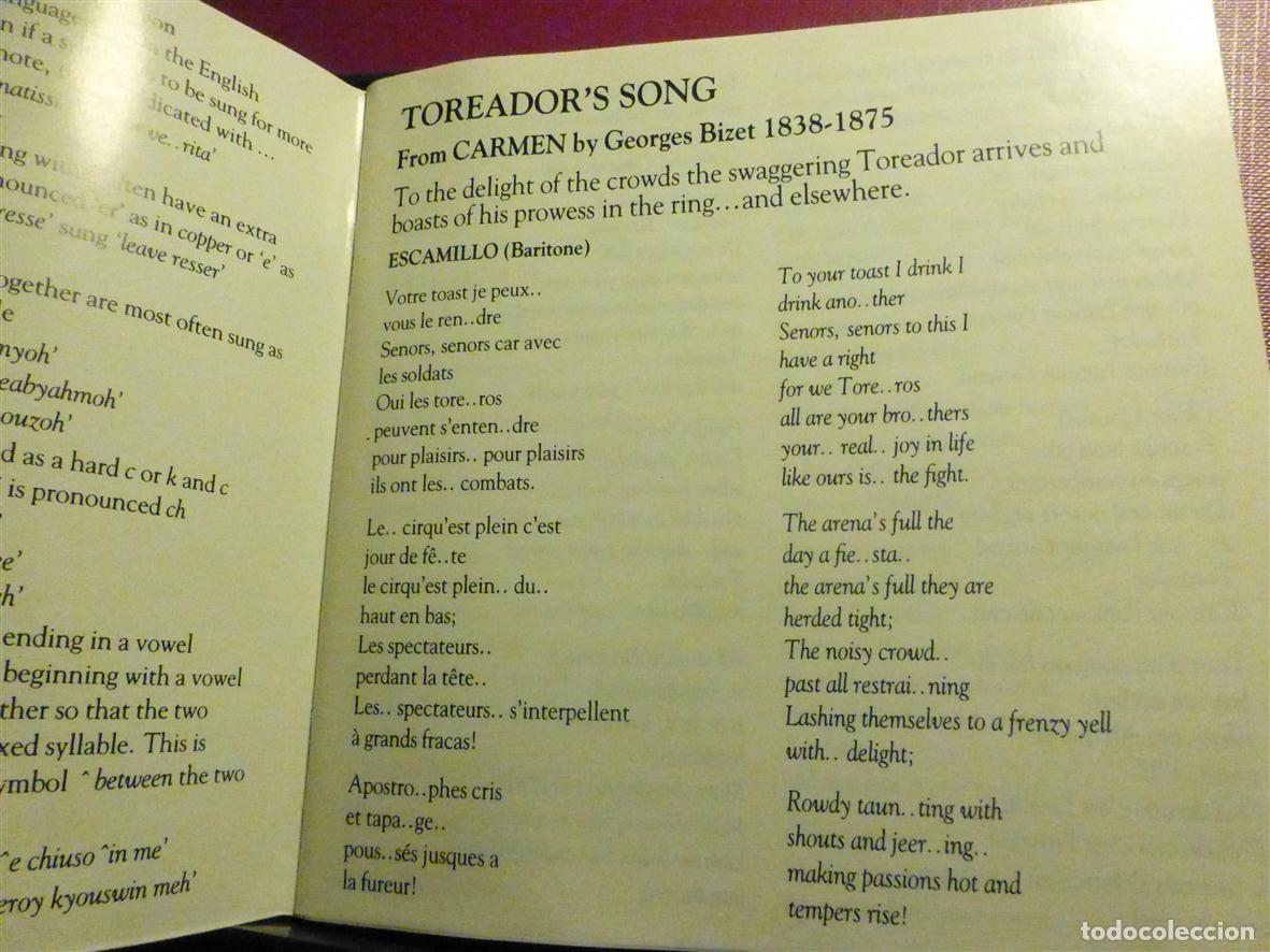CDs de m&uacute;sica: CD Compact Disc - Doble - 2 CD&acute;s con Libreto - Karaoke Opera - DPCD - A&ntilde;o 1992 - - Foto 4