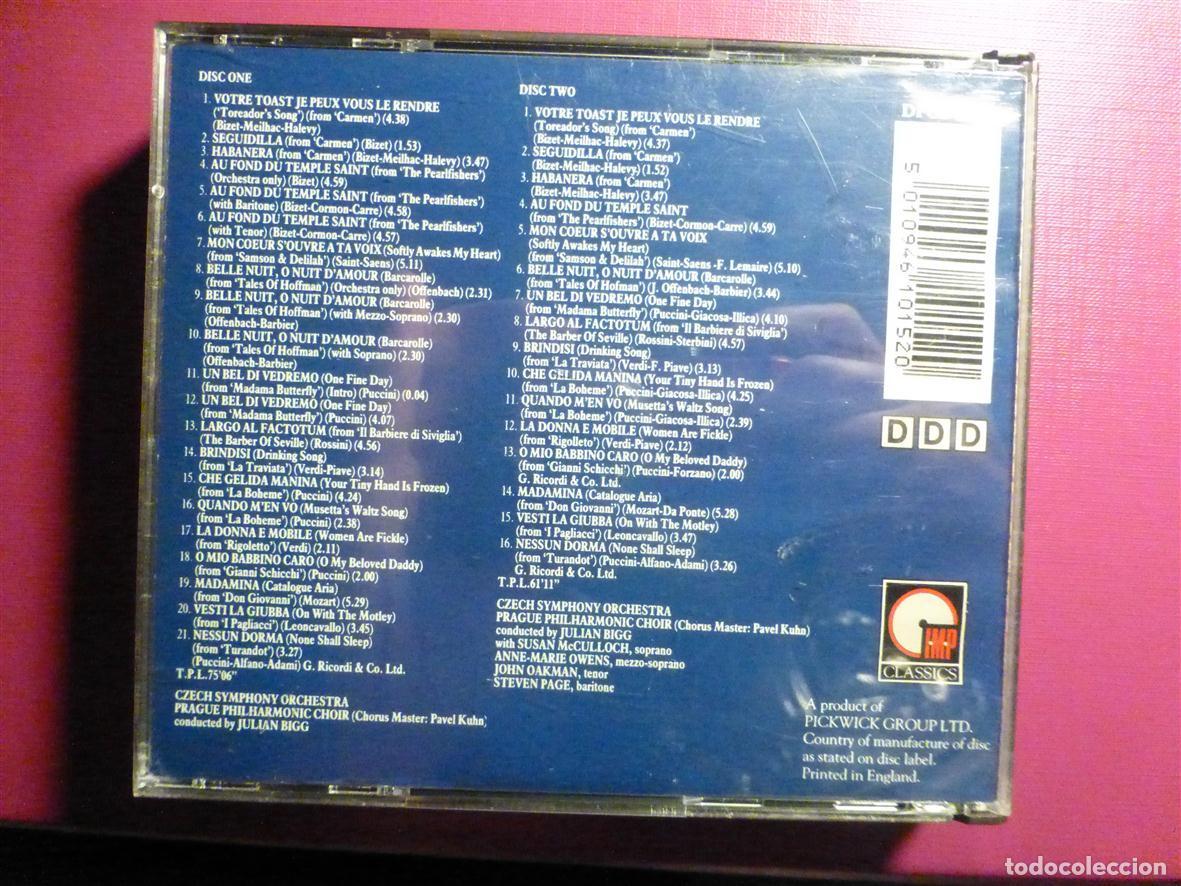 CDs de m&uacute;sica: CD Compact Disc - Doble - 2 CD&acute;s con Libreto - Karaoke Opera - DPCD - A&ntilde;o 1992 - - Foto 7