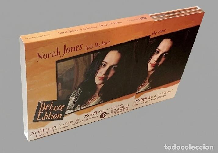 CDs de m&uacute;sica: G885 - [CD+DVD]. NORAH JONES. FEELS LIKE HOME. [LIVE SONGS + MUSIC VIDEOS + INTERVIEWS].