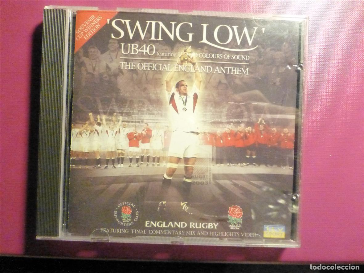 CDs de m&uacute;sica: CD Compact Disc - Swing Low - UB40 England Rugby - Virgin 2003