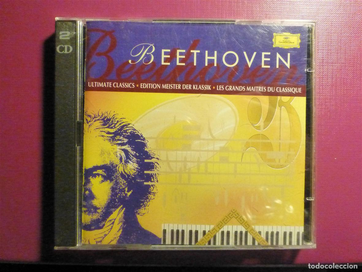CDs de m&uacute;sica: CD Compact Disc - M&uacute;sica Cl&aacute;sica - Beethoven - Doble - 2 cd&acute;s - Polygram 1995