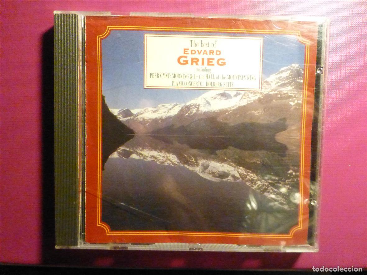 CDs de m&uacute;sica: CD Compact Disc - M&uacute;sica Cl&aacute;sica - The Best of Edward Grieg - Castle 1994