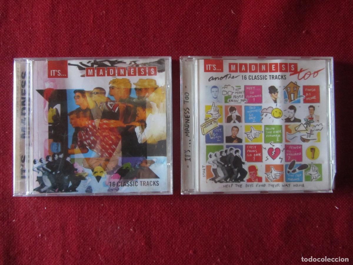 CDs de m&uacute;sica: 2 CD IT'S MADNESS. IT'S MADNESS TOO. 1999. NETHERLANDS