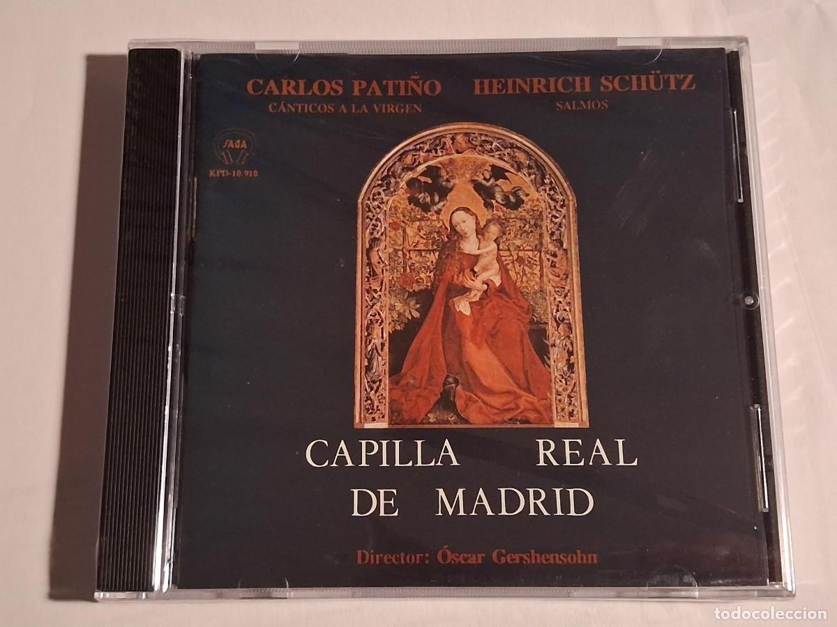 CDs de m&uacute;sica: Carlos Pati&ntilde;o / Heinrich Schutz - Capilla Real de Madrid CANTICOS A LA VIRGEN CD