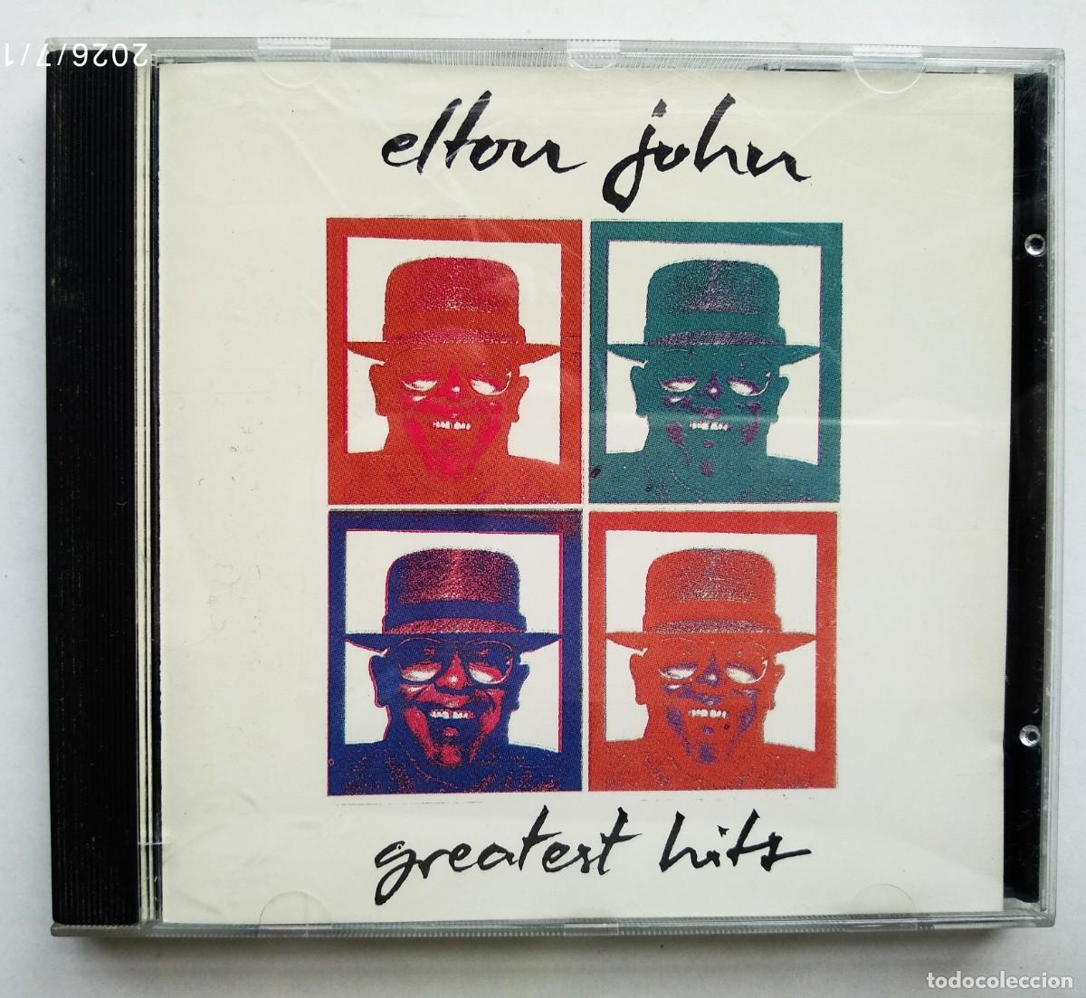 CDs de m&uacute;sica: ELTON JOHN. GREATEST HITS. CD. - Foto 1