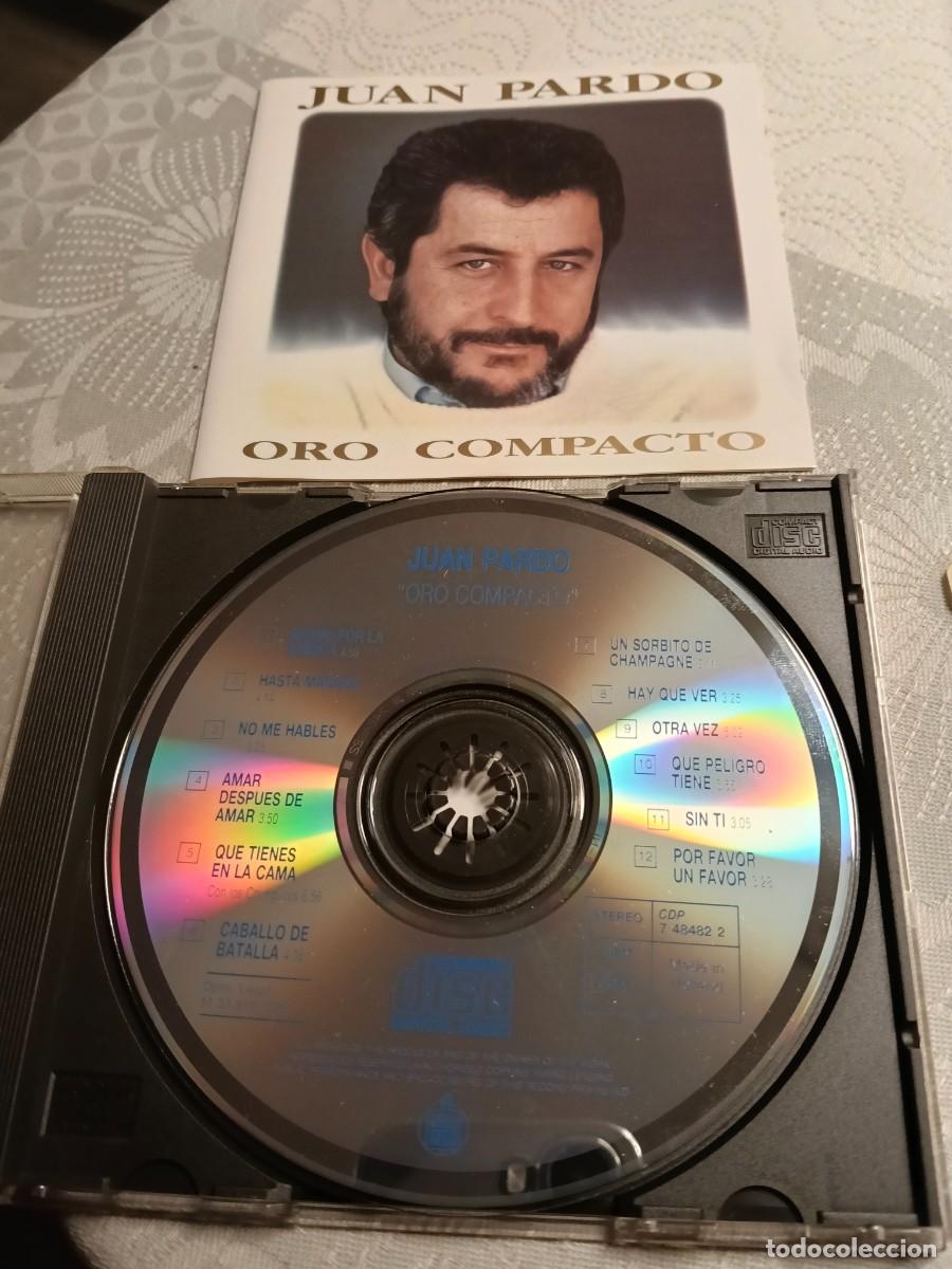 CDs de m&uacute;sica: RAR CD. JUAN PARDO. ORO COMPACTO. 1987. BRAVO POR LA MUSICA/CABALLO DE BATALLA
