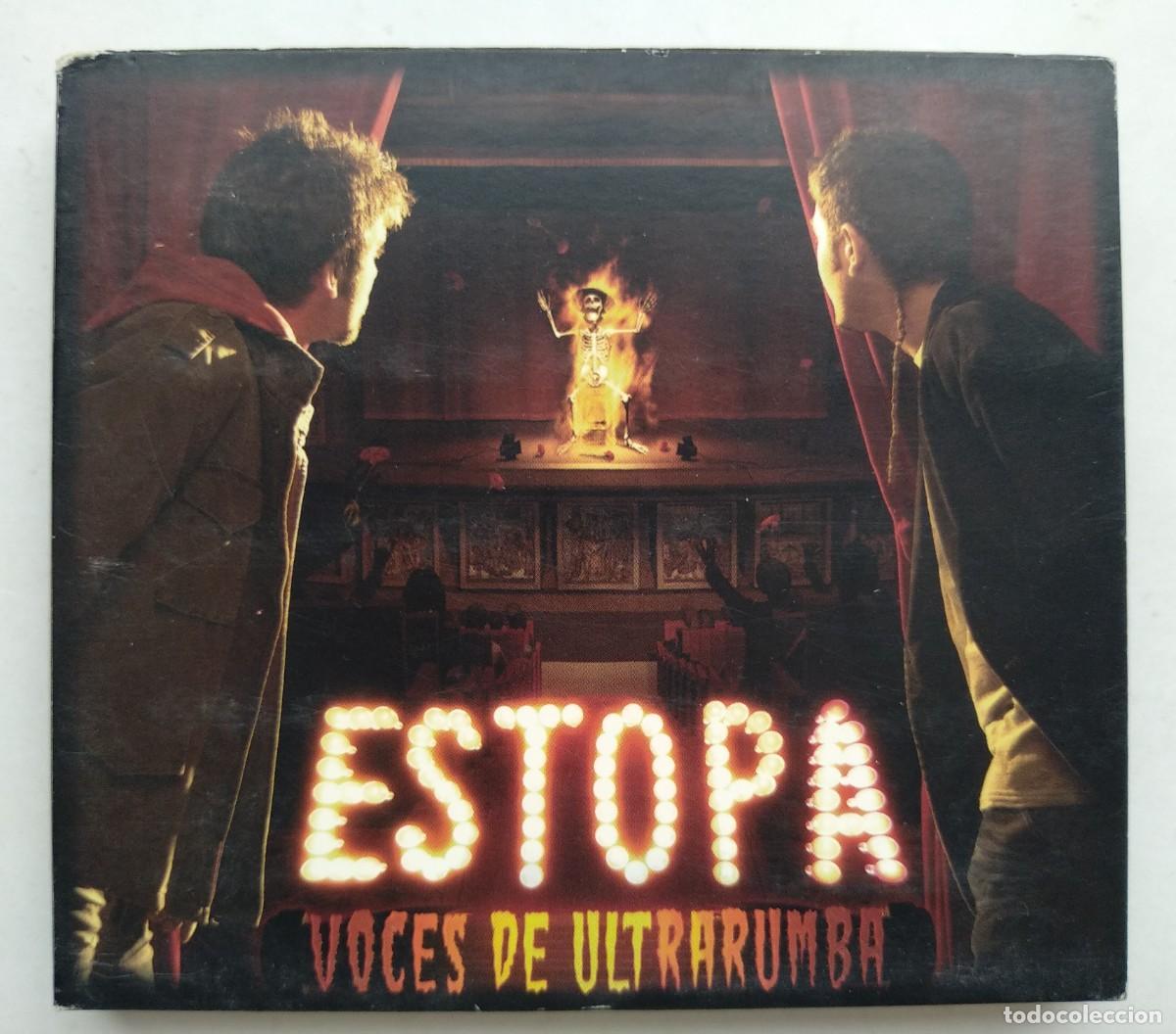 CDs de m&uacute;sica: ESTOPA, VOCES DE ULTRATUMBA. CD Y DVD..