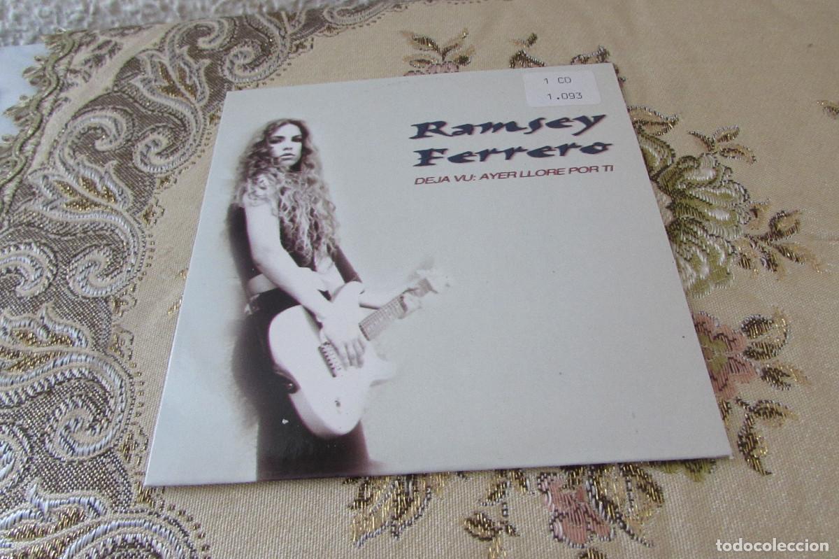 CDs de m&uacute;sica: CD PROMO RAMSEY FERRERO DEJA VU AYER LLOR&Eacute; POR T&Iacute;
