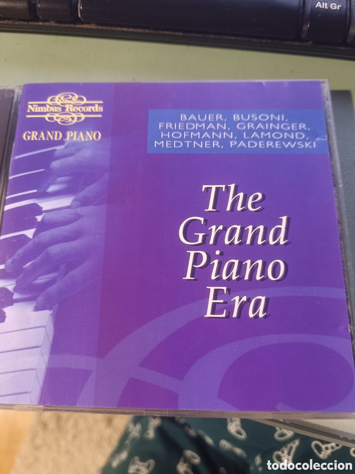 CDs de m&uacute;sica: Bauer, Busoni, Friedman, Grainger, Hofmann, Lamond, Medtner, Paderewski &ndash; The Grand Piano Era
