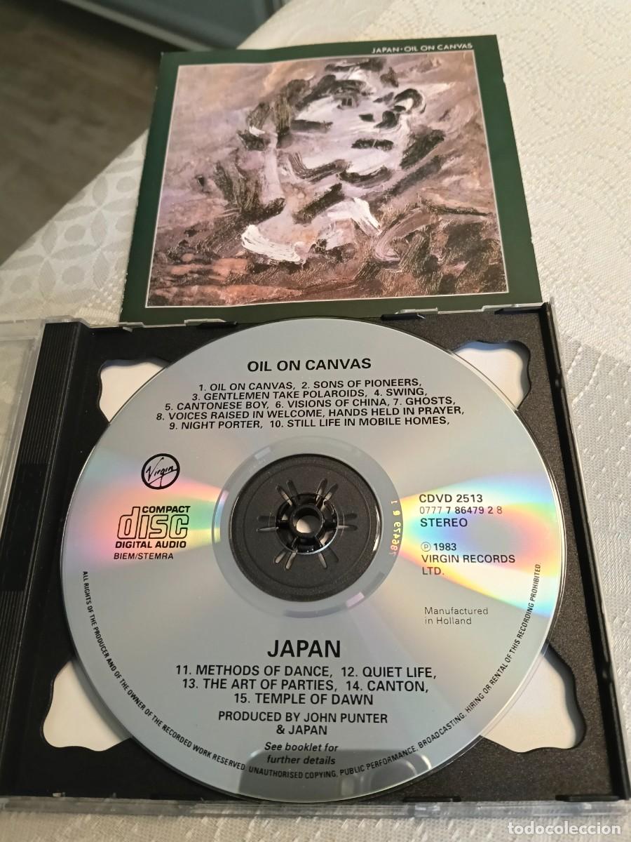 CDs de m&uacute;sica: RAR CD. JAPAN. OIL ON CAVAS. 1983