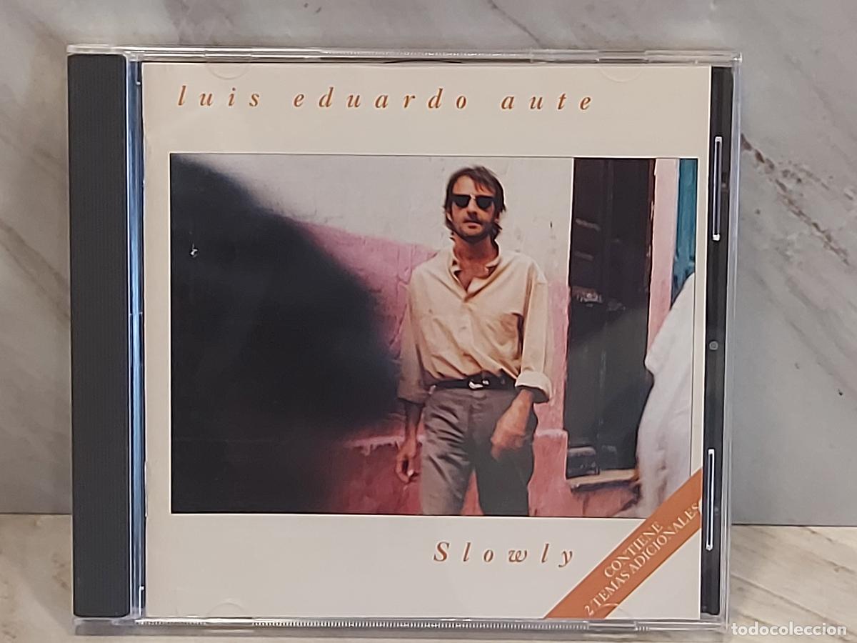 CDs de m&uacute;sica: LUIS EDUARDO AUTE | SLOWLY | CD 1992 | BMG ARIOLA | 2 TEMAS ADICIONALES | LUJO