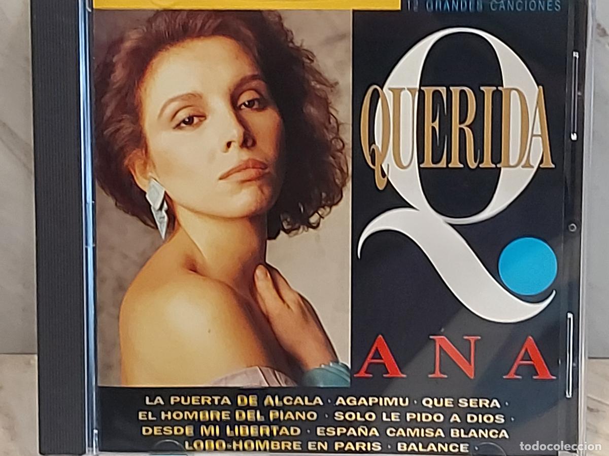 CDs de m&uacute;sica: ANA BEL&Eacute;N | QUERIDA ANA | 12 GRANDES CANCIONES | CD 1993 | EPIC SONY | LUJO