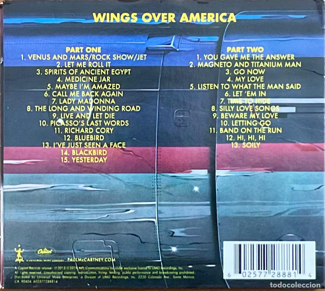 CDs de m&uacute;sica: WINGS - WINGS OVER AMERICA - Foto 2