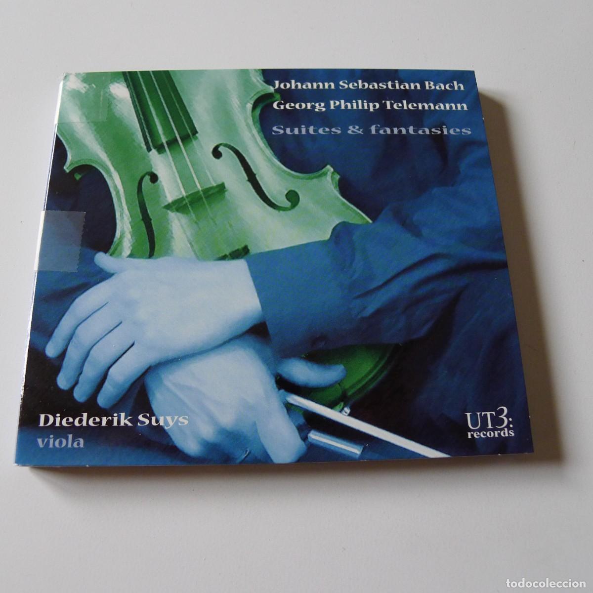 CDs de m&uacute;sica: Johann Sebastian Bach, Georg Philipp Telemann, Diederik Suys &ndash; Suites & Fantasies CD digipack