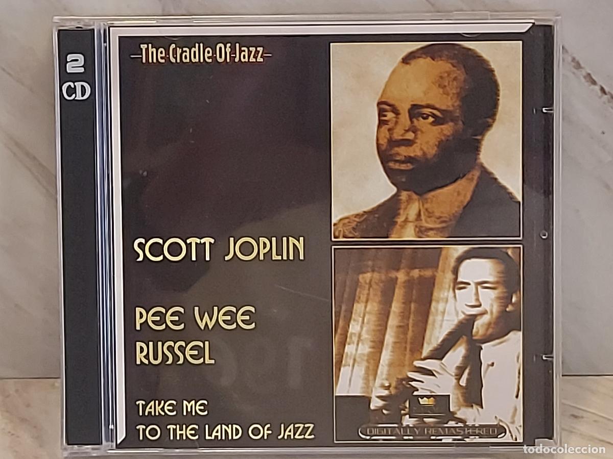 CDs de m&uacute;sica: SCOTT JOPLIN | PEE WEE RUSSELL | TAKE ME TO THE LAND OF JAZZ | 2 CD | HISTORY