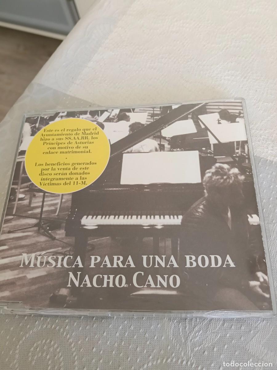 CDs de m&uacute;sica: RAR SINGLE CD. NACHO CANO. MUSICA PARA UNA BODA. MECANO