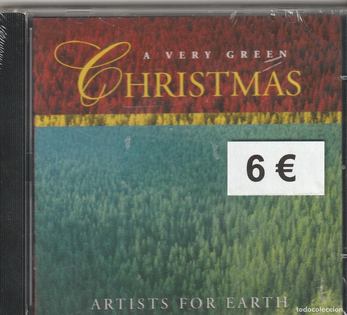 CDs de m&uacute;sica: A Very Green Christmas - Artists For Earth-CD, Album, Compilation-Holiday-Christmas