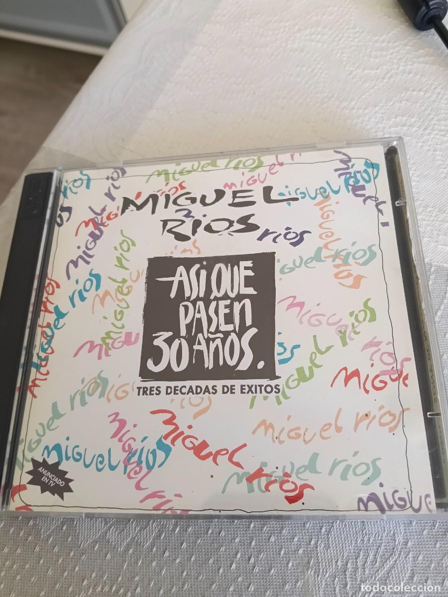 CDs de m&uacute;sica: RAR 2 CD'S. MIGUEL RIOS. ASI QUE PASEN 30 A&Ntilde;OS