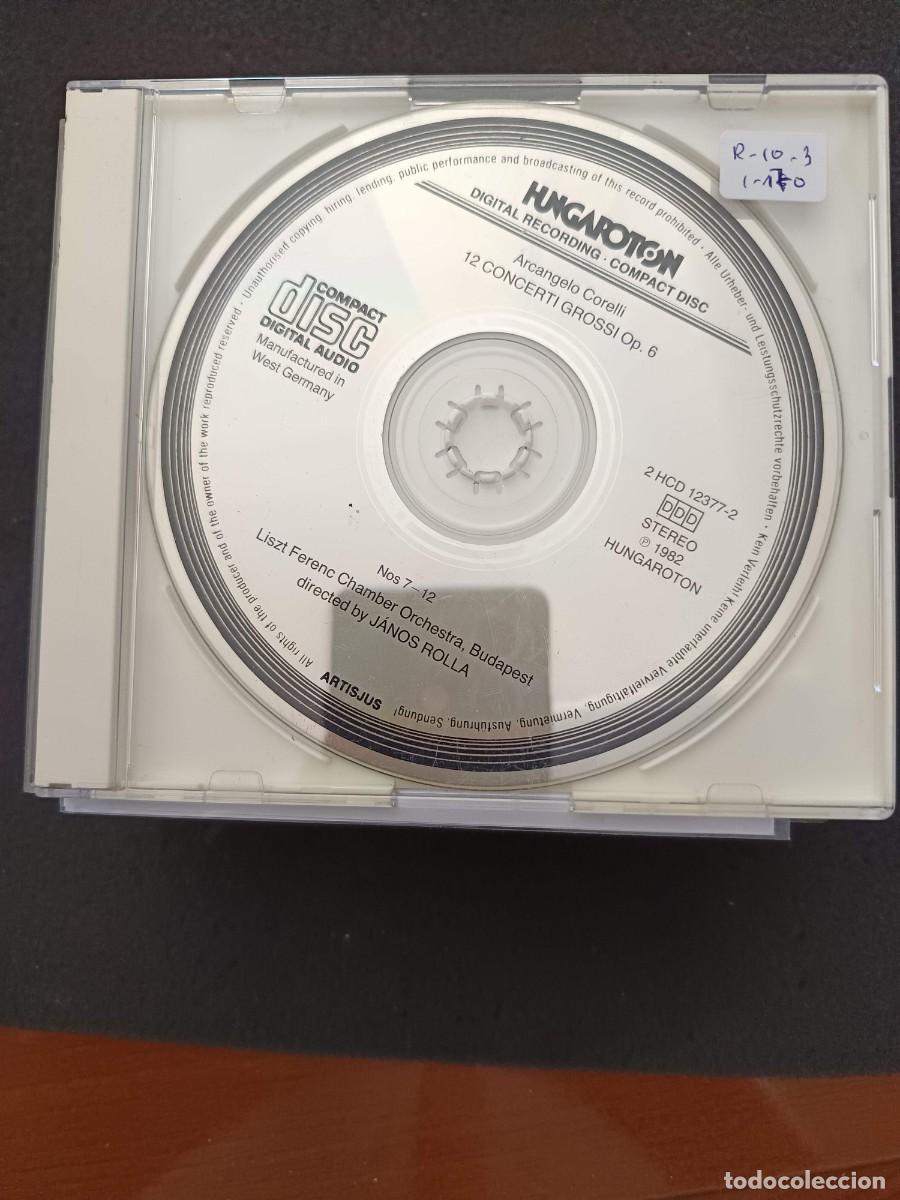CDs de m&uacute;sica: ARCANGELO CORELLI: 12 CONCERTI GROSSI, OP. 6; N&ordm;S 7-12. DIR: J&Aacute;NOS ROLLA. LISZT FERENC CHAMBER ORCHE