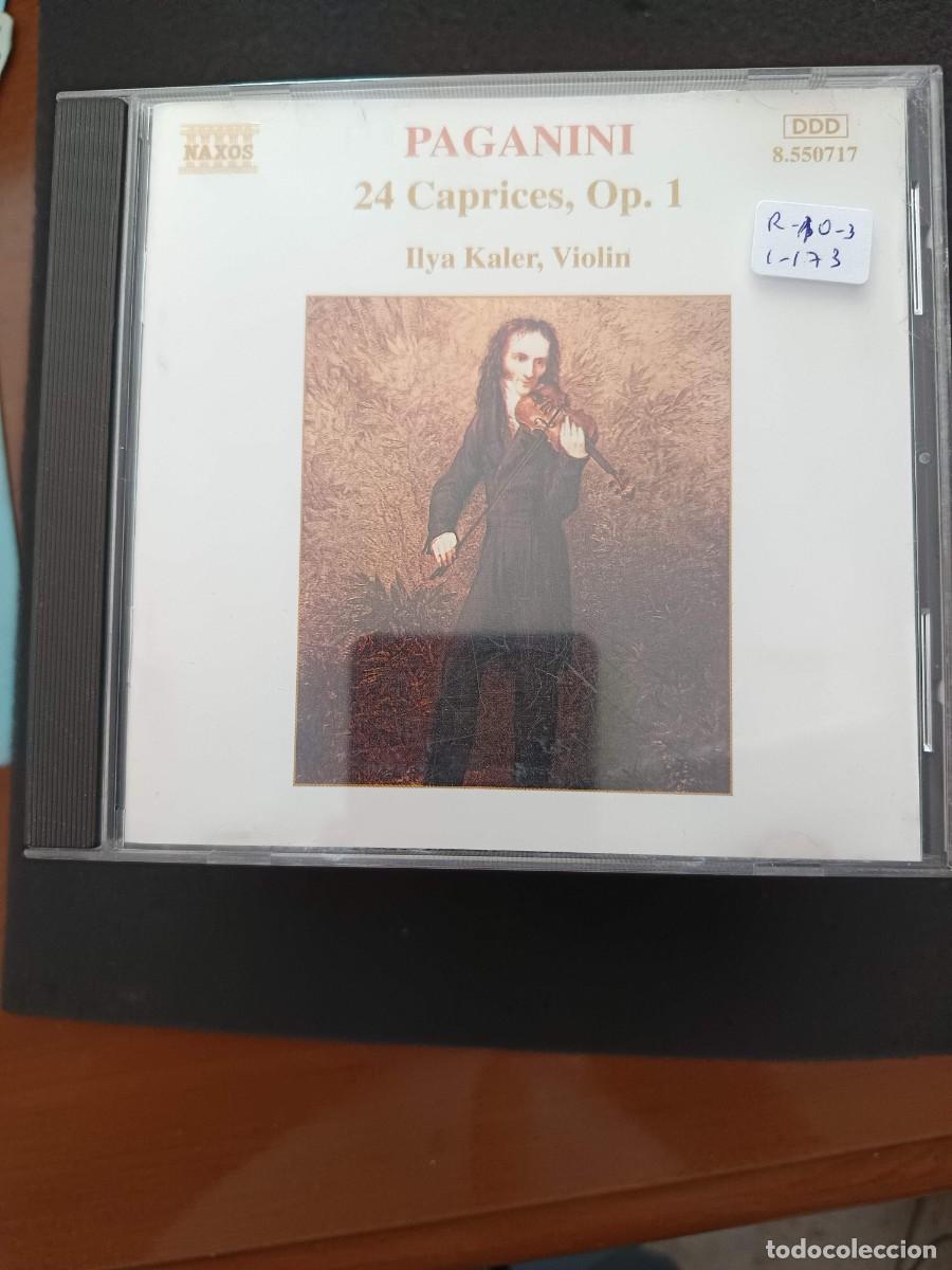CDs de m&uacute;sica: PAGANINI: 24 CAPRICES, OP 1. VIOL&Iacute;N: ILYA KALER