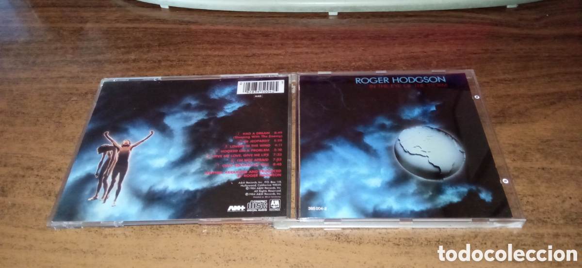 CDs de m&uacute;sica: ROGER HODGSON - IN THE EYE OF THE STORM (1984)