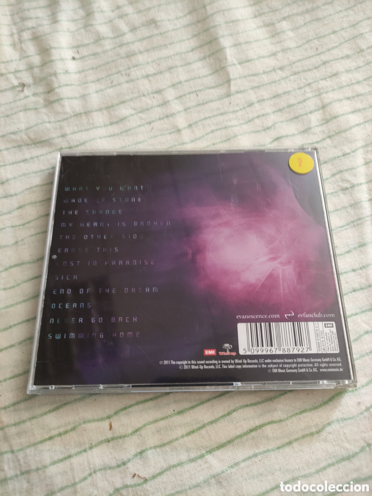 CDs de m&uacute;sica: CD Evanescence - Wind up - Foto 2